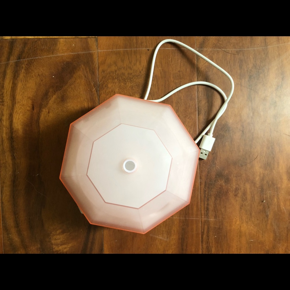 Pink Oil Diffuser & Nightlight